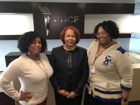 Dr. Dawkins serves as panelist at Yale, attends UNCF meeting where two alumnae were recognized