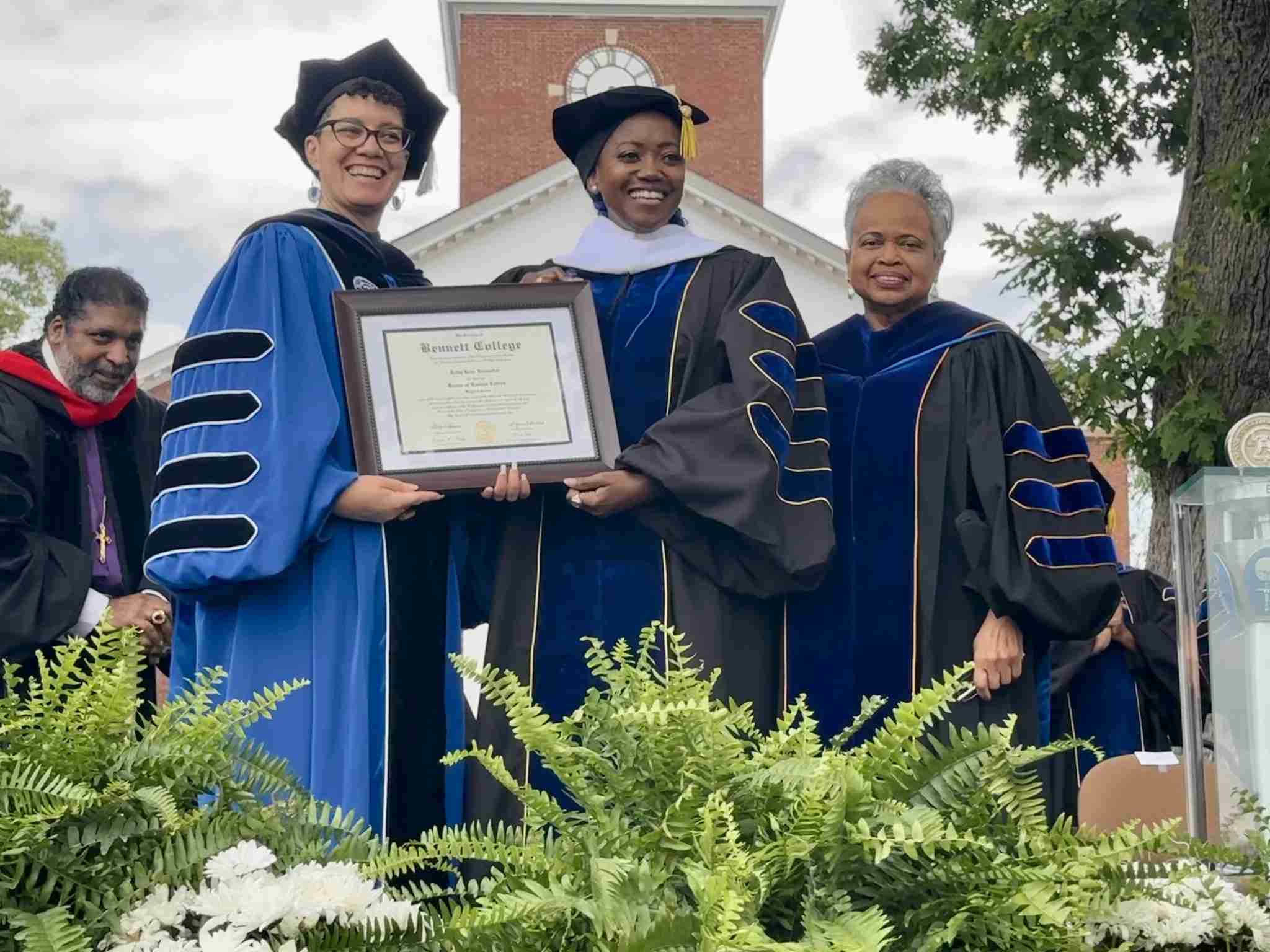 Award-Winning Actress, Activist, and Humanitarian Erika Alexander Receives Honorary Doctorate from Bennett College