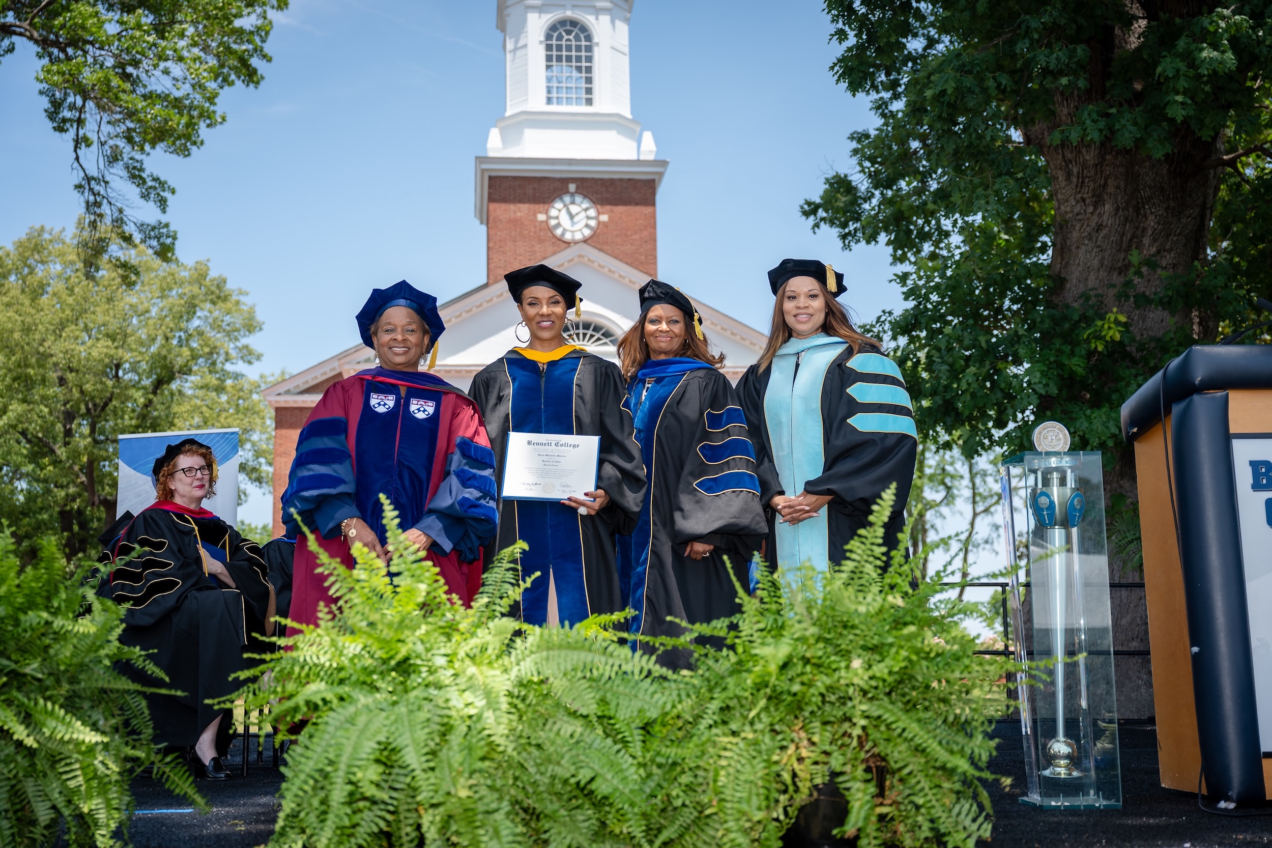 Bennett College Confers Honorary Doctor of Arts Degree Upon Hip-Hop Icon MC Lyte During Historic Centennial Commencement
