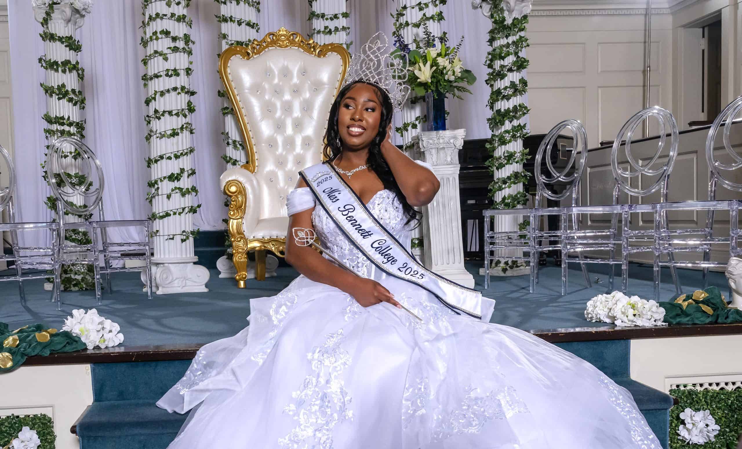 Bennett College Crowns Zairen Victoria Jackson ’26 as the 48th Miss Bennett College