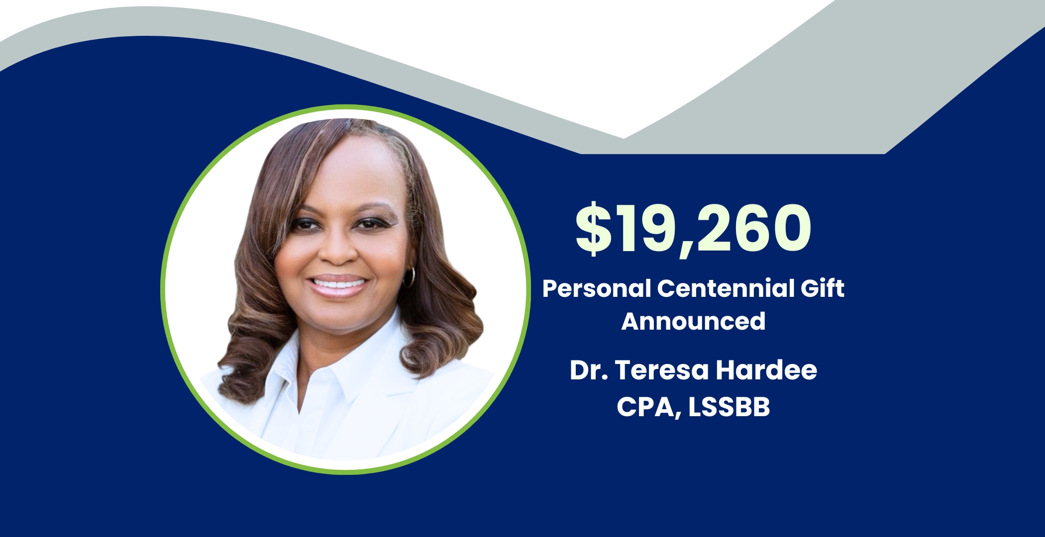 Bennett College Interim President Dr. Teresa Hardee, CPA, LSSBB Announces Personal $19,260 Gift to Establish The Charlesena Hardee Impact Fund