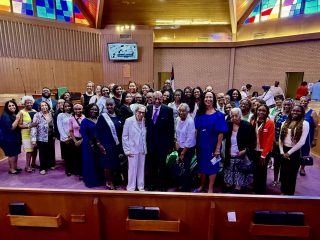 Bennett College Students and Administrators Worship at St. Matthews United Methodist Church